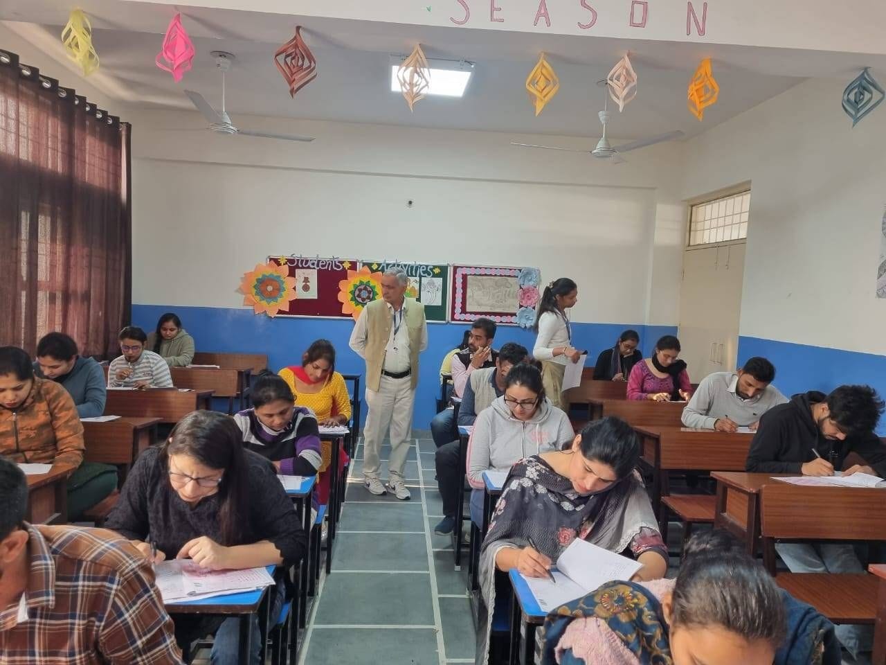 HTET: 3210 candidates appeared for the exam at 12 centres