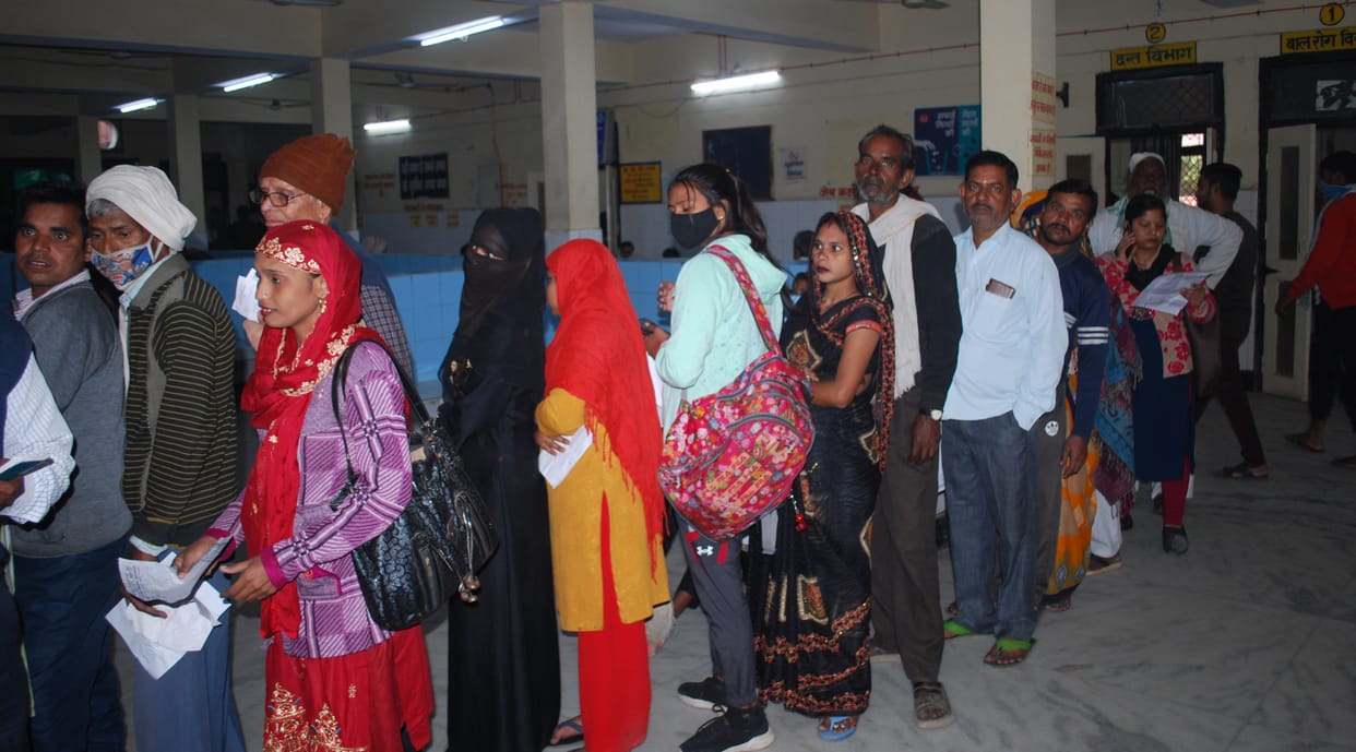 Hathras: The guard of cold on the health of heart and respiratory patients