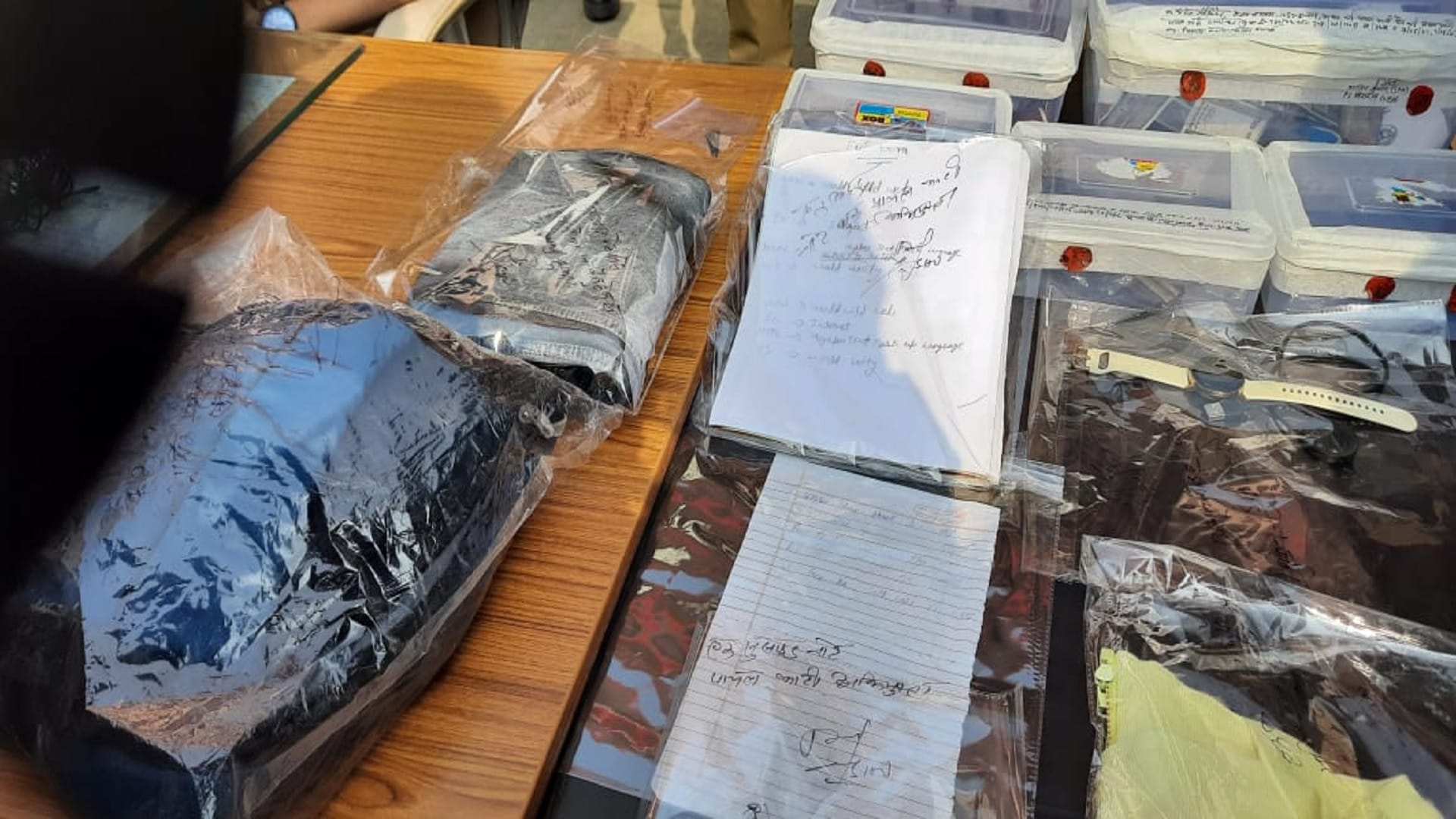 Hema Chowdharys clothes were not recovered from the drain