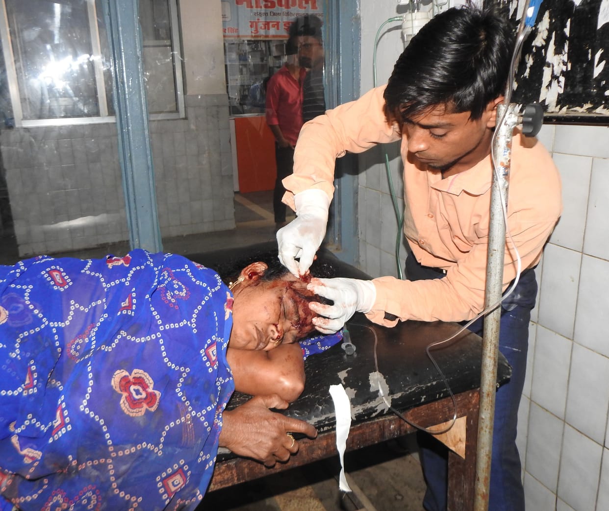 one died four injured in road accident