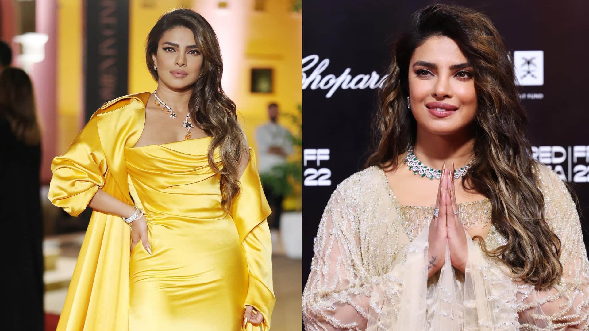 Priyanka Chopra looks gorgeous in pink outfit in an event husband nick jonas praised