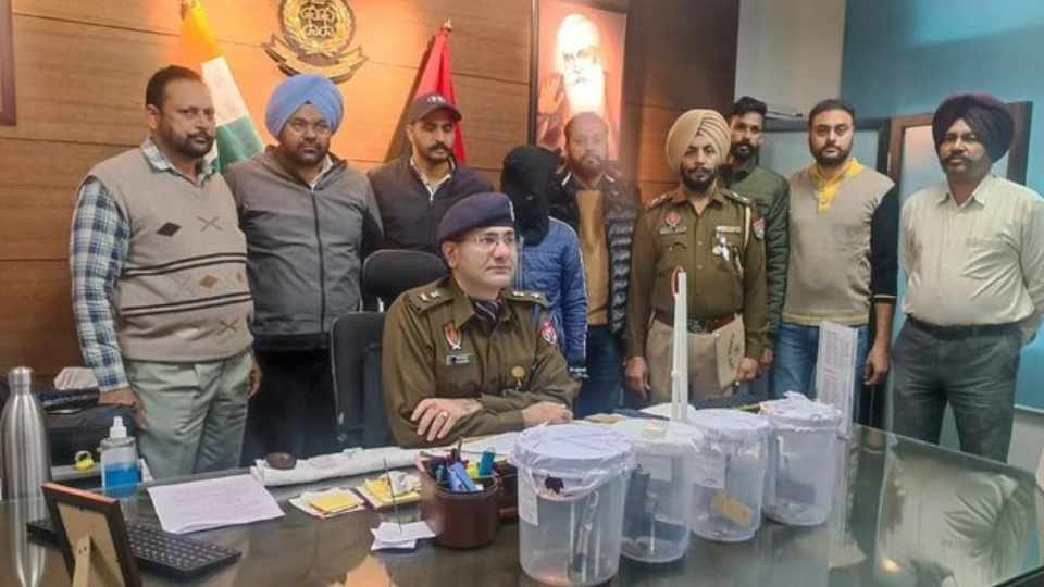 Rupnagar police arrested gangster Pavittar Singh accomplice Bharat Bhushan