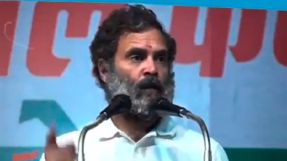 Bharat Jodo Yatra: Rahul Gandhi attacked RSS, said- I tell why people of Sangh don't say Jai Siyaram