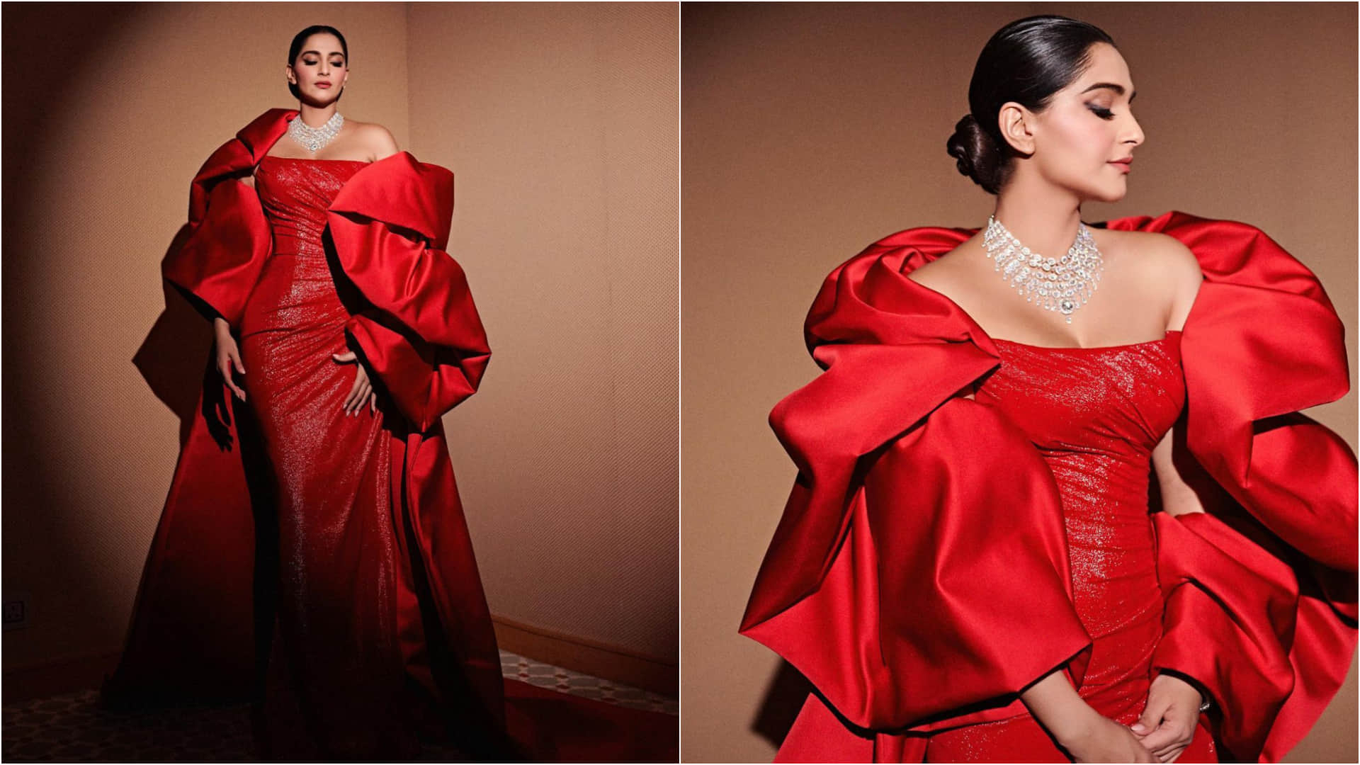 sonam kapoor red carpet moment in red sea international film festival gorgeous