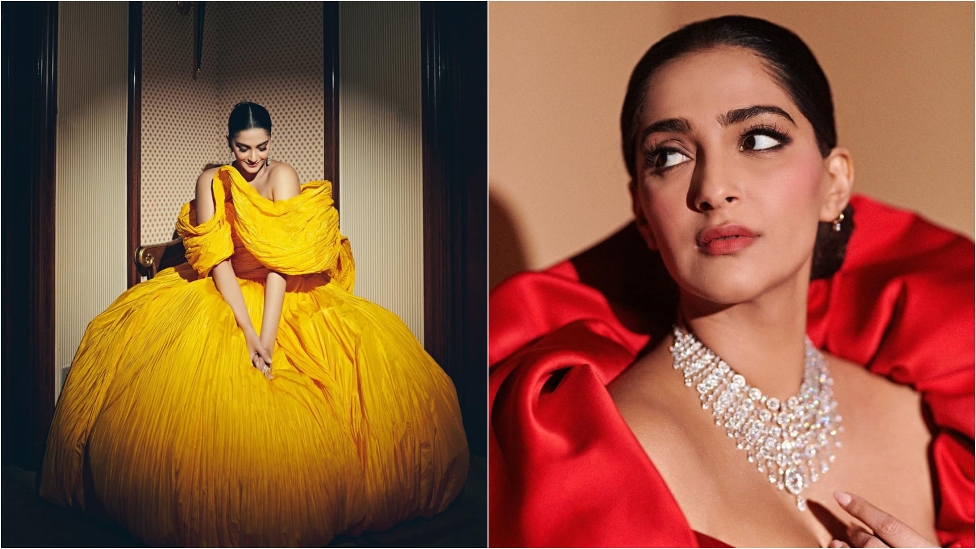 sonam kapoor red carpet moment in red sea international film festival gorgeous