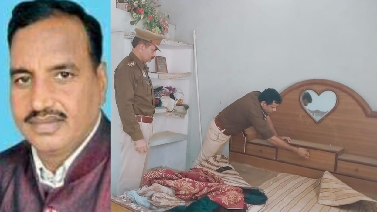 Former pradhan of a village from mahmoodabad killed.