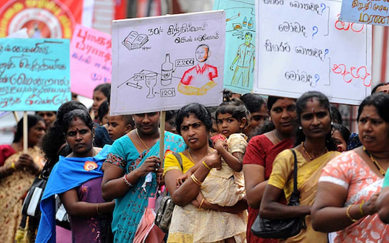 Sri Lanka President got the idea of women empowerment during economic crisis