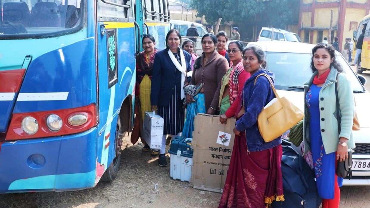 bhanupratappur by-election; voting tomorrow, 99 booths naxal affected