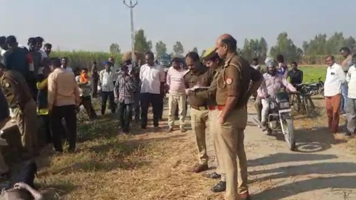 Murder in Bijnor: Youth killed a person by hitting brick on his head and accused arrested