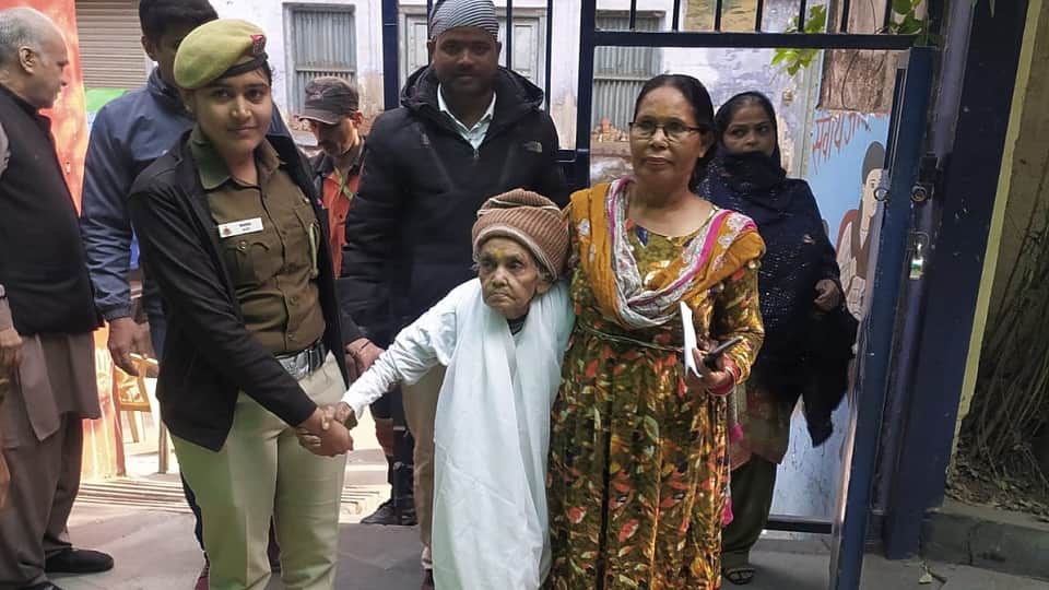 MCD Elections 2022 Enthusiasm among the elderly about voting
