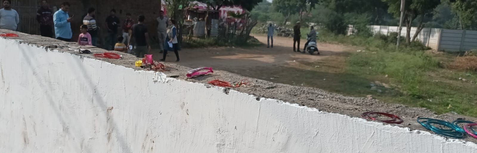 Strictness in HTET: bracelets, bangles, talisman threads were removed, the examinees looked helpless