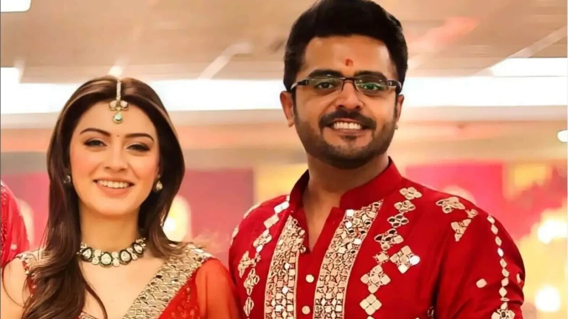 south actress hansika motwani and sohael khaturiya wedding photos and videos see here