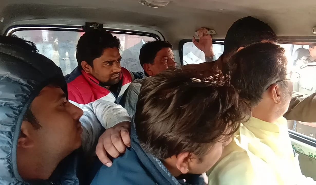 Case filed against six people for luring them to vote