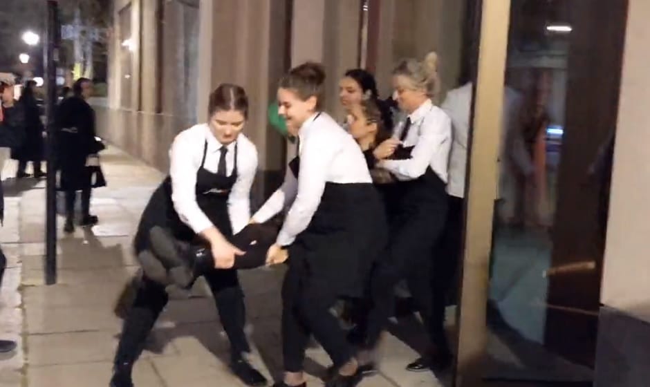 protesters thrown out after targeting London Steak restaurant Nusr-Et