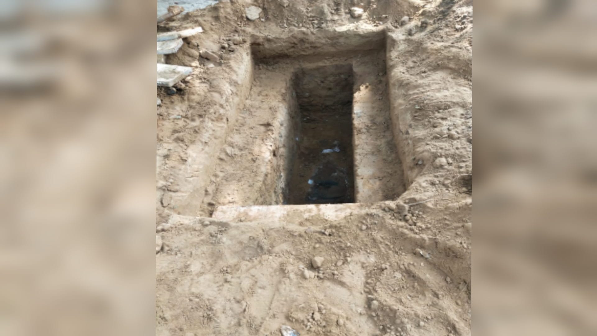 man murder wife after she stops him to having extra marital affair, police took dead body  put from grave