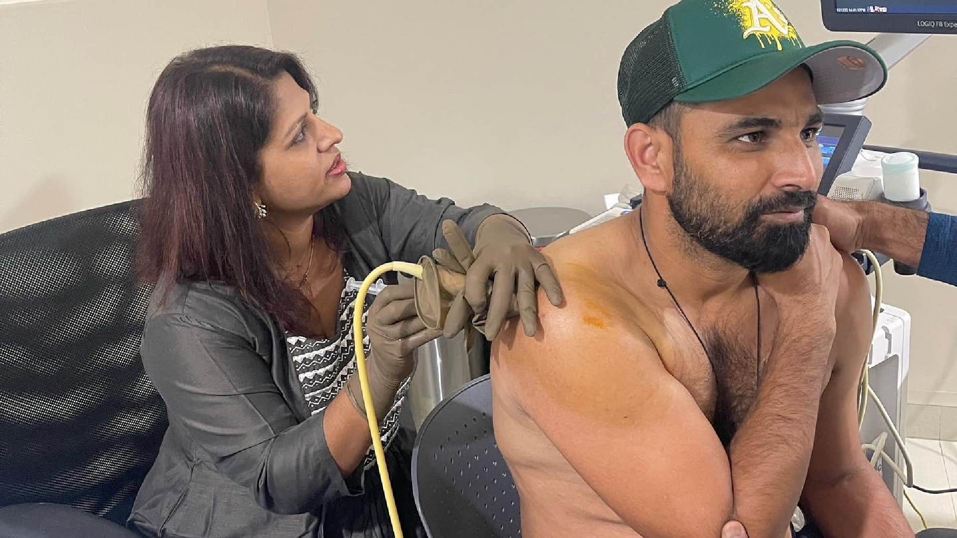 India vs Bangladesh ODI 2022 Mohammed Shami Injury Hospital Photos Viral on Social Media