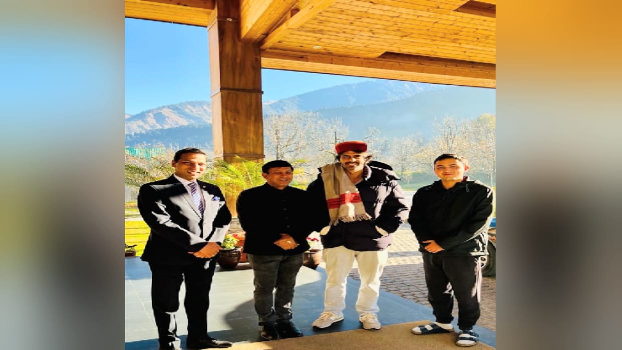 Actor Arjun Rampal arrives in Manali, shooting of the Movie will be held for 25 days in beautiful valleys