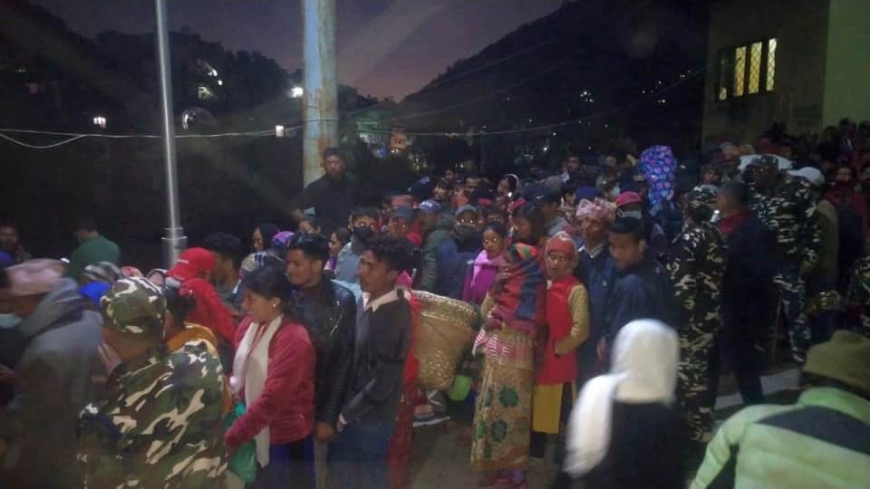 Nepal-India Border Kali River embankment dispute Seven time Stone pelting