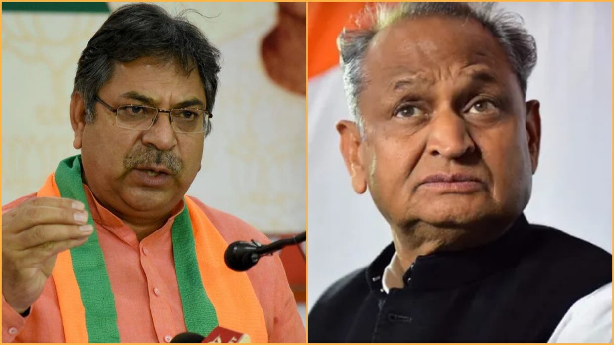 BJP leader Satish Poonia attacked CM Ashok Gehlot on OBC reservation in Rajasthan