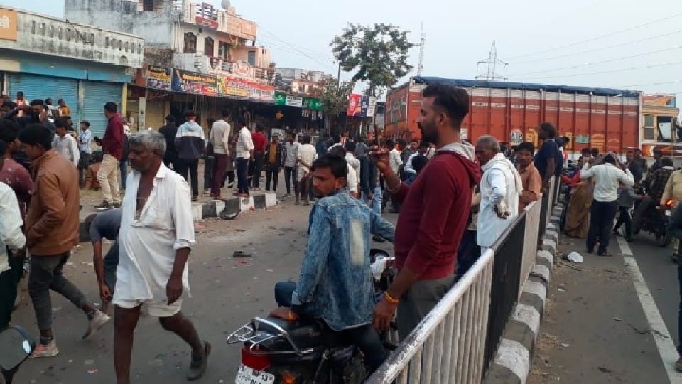 Big accident in Ratlam, trolley trampled people sitting on the roadside
