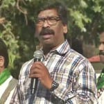 झारखंड के सीएम हेमंत सोरेन।