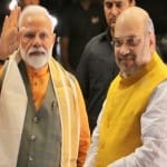 प्रधानमंत्री नरेंद्र मोदी और केंद्रीय गृह मंत्री अमित शाह।
