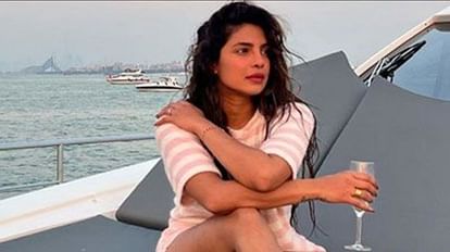 Priyanka Chopra Weekend in Dubai See Actress Latest Instagram Viral Photos in Yellow Swimsuit