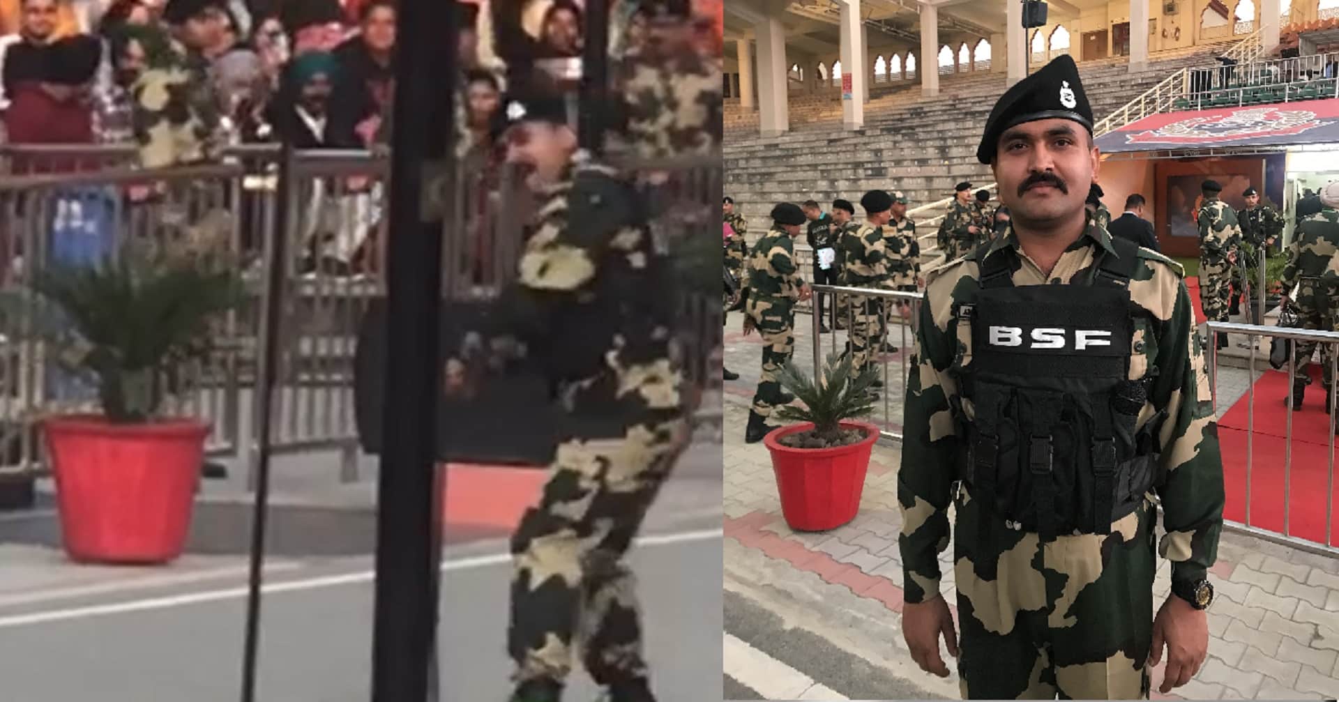 Attari-Wagah Border: This BSF sepoy alone make 25000 views aggressive during ceremony