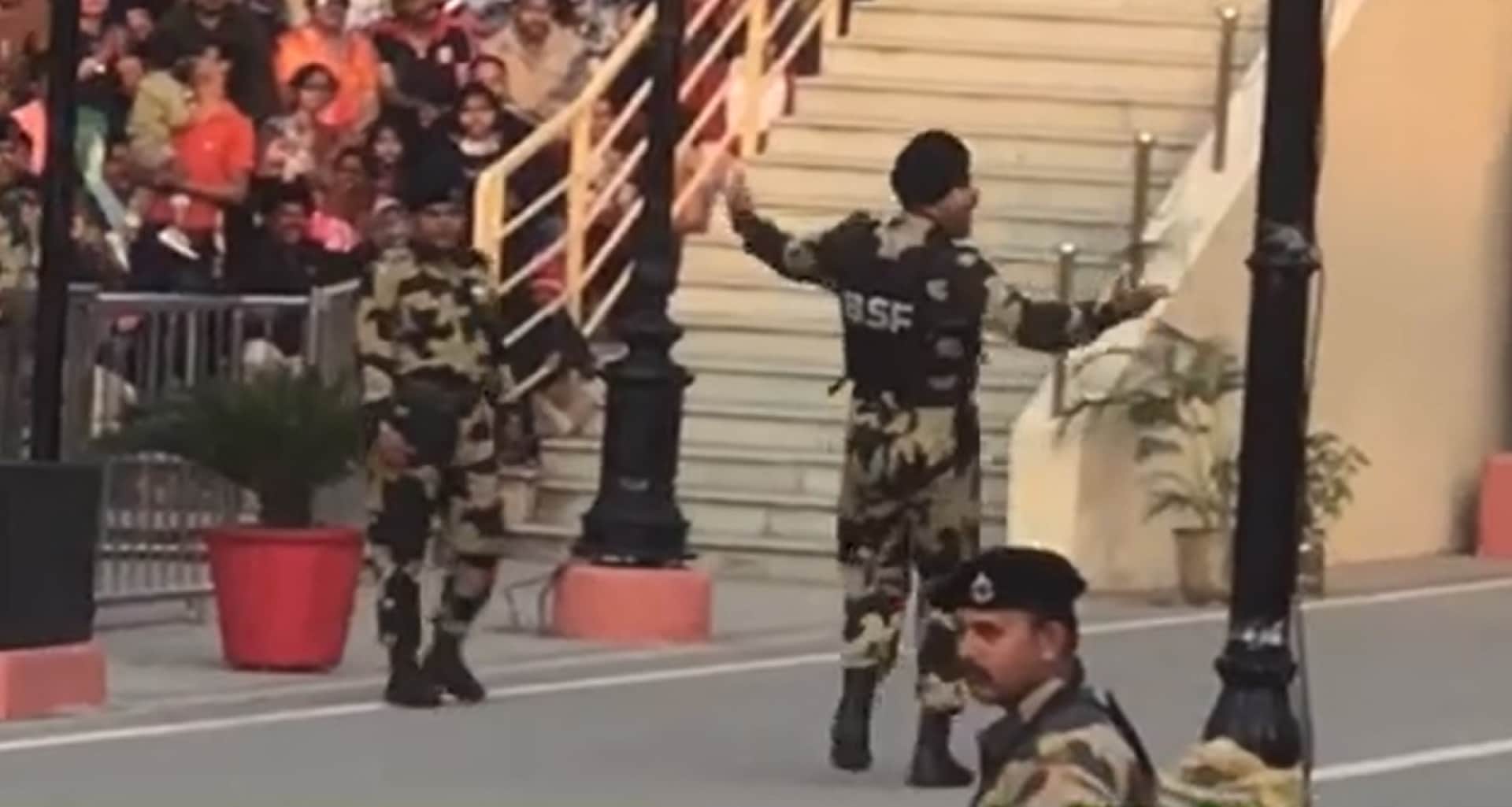 Attari-Wagah Border: This BSF sepoy alone make 25000 views aggressive during ceremony