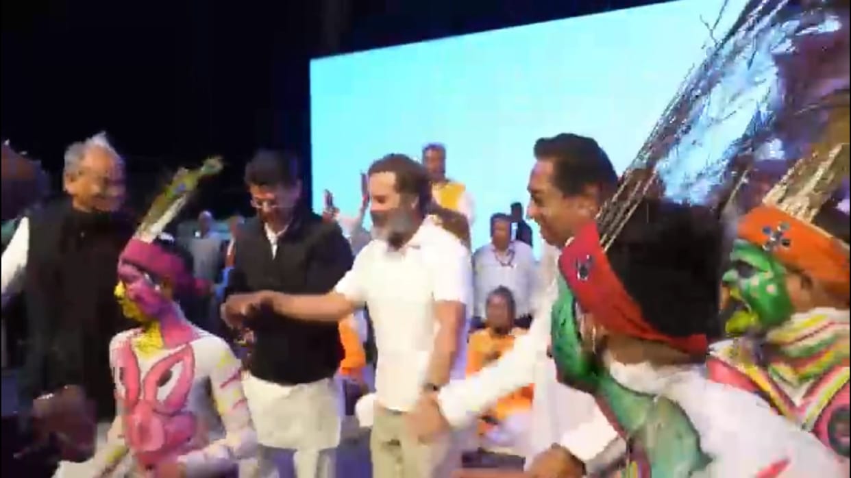 Bharat Jodo Yatra: Dense forest and railway gate are obstacle for Rahul gandhi's yatra