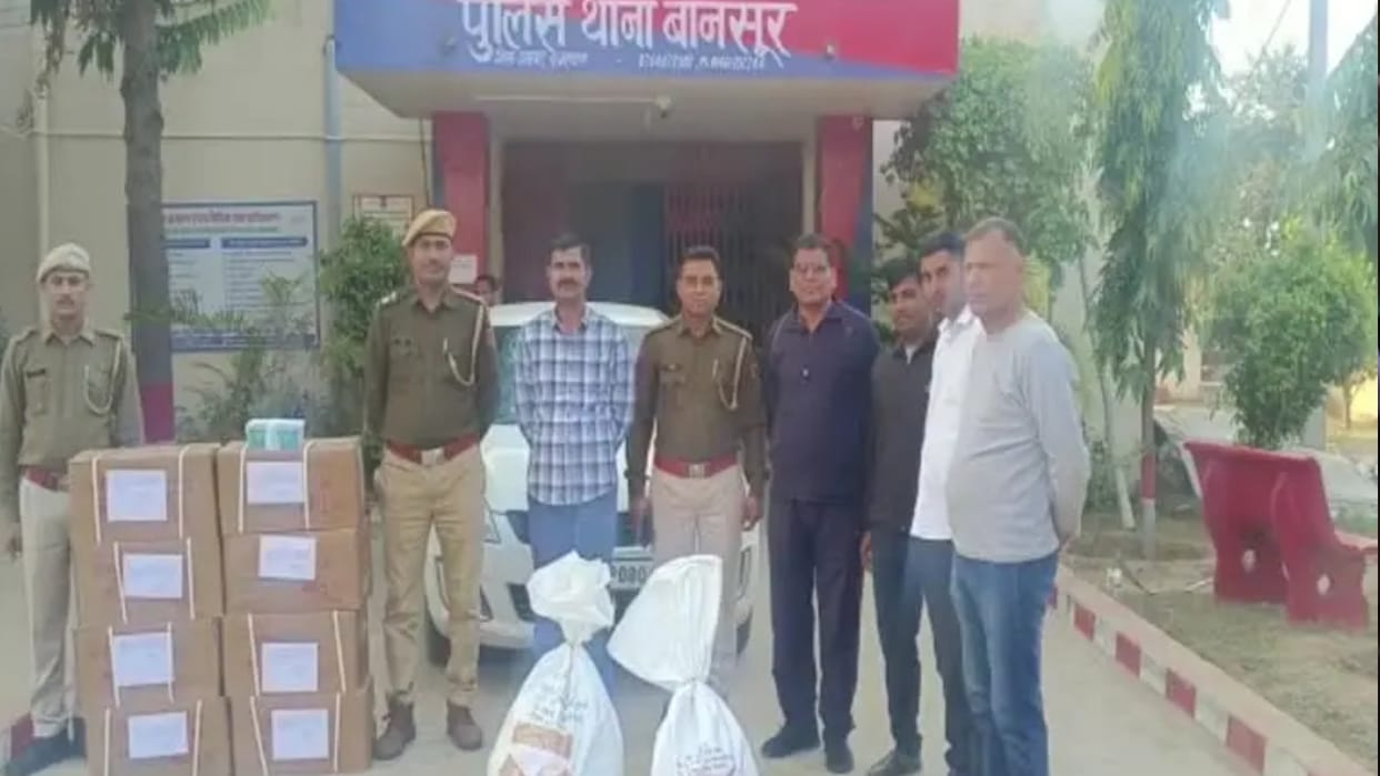 Explosive material recovered from car in Alwar