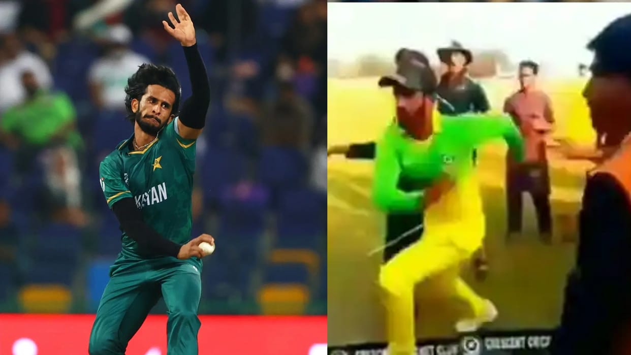 Hasan Ali  lashes out at crowd during a club match in Pakistan Watch Viral Video