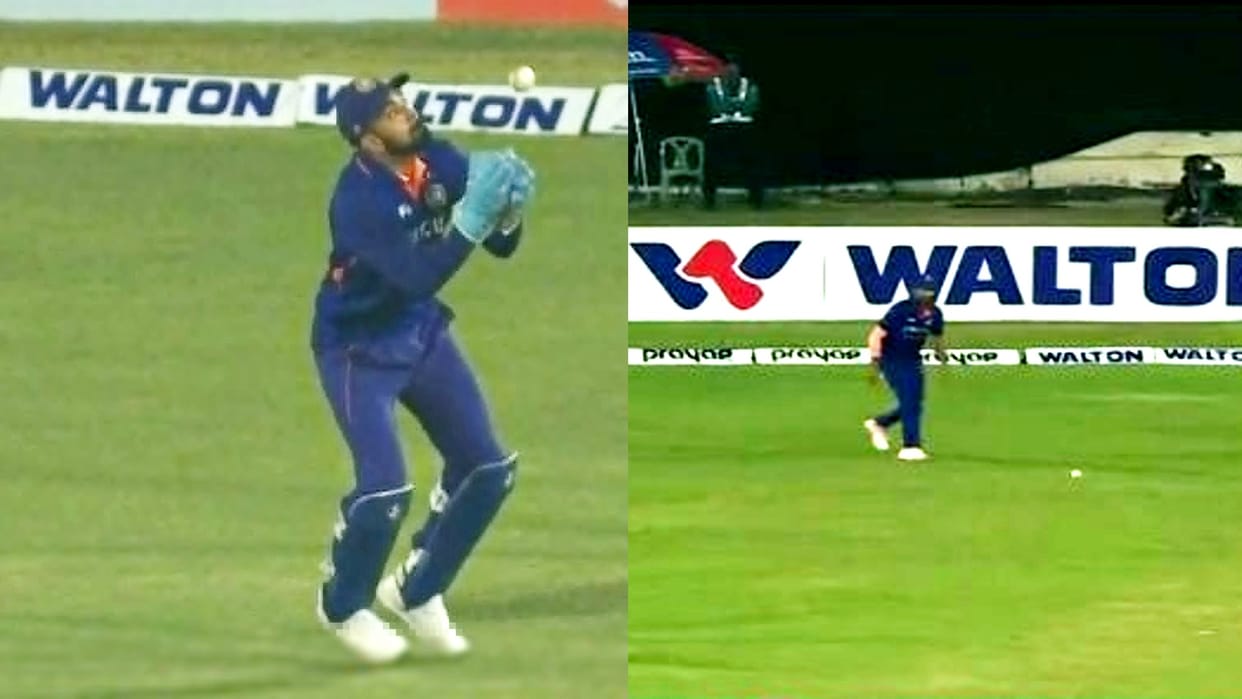 Dinesh Karthik blamed fielding for india lost against bangladesh said don't know why he didn't tried for catch
