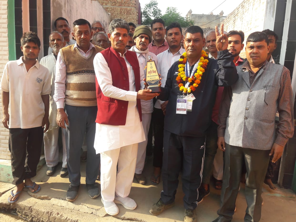 Subhash's team secured second position in North Zone Games