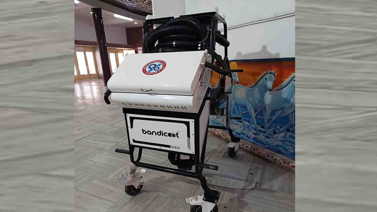 Sewer cleaning in Kanpur now handed over to robots