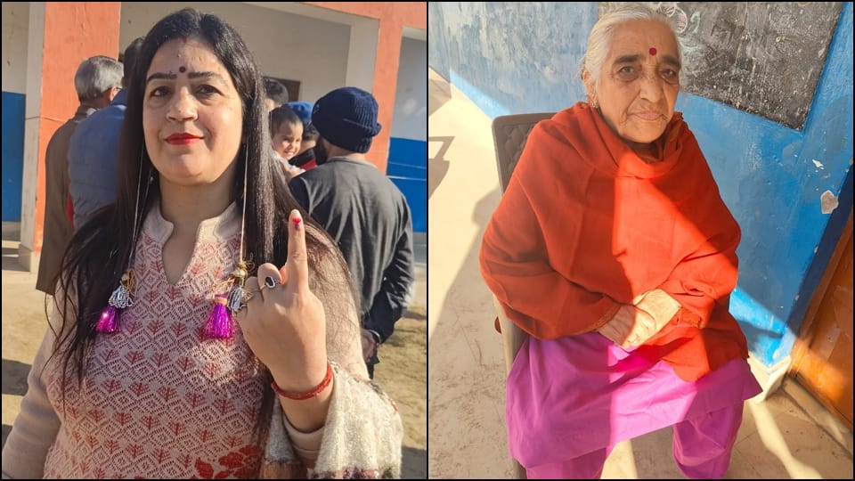 Jammu kashmir DDC elections  Re polling on two seats Hajin-A and Drugmulla news story and photos
