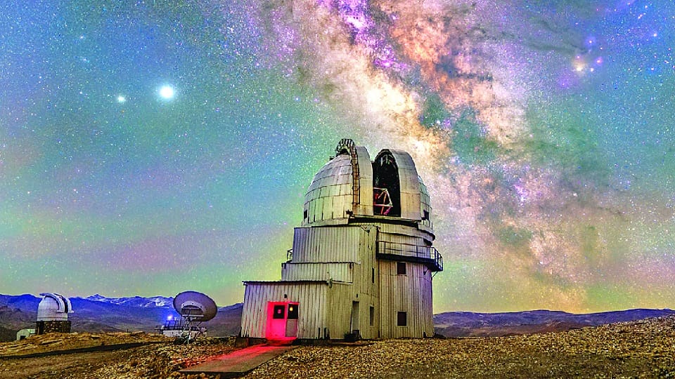 ladakh space tourism 6 villages around Hanle observatory notified for dark sky reserve
