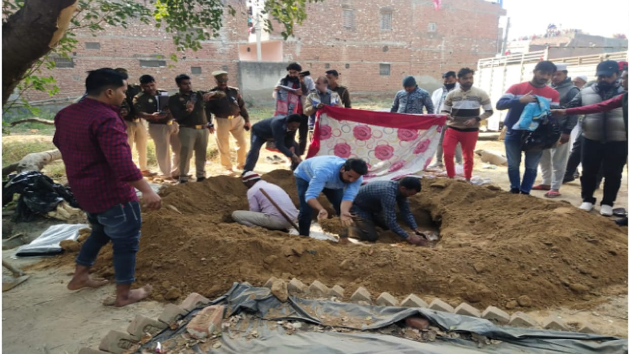 Postmortem revealed the secret of murder of Nasreen in Meerut, she was killed by strangulation
