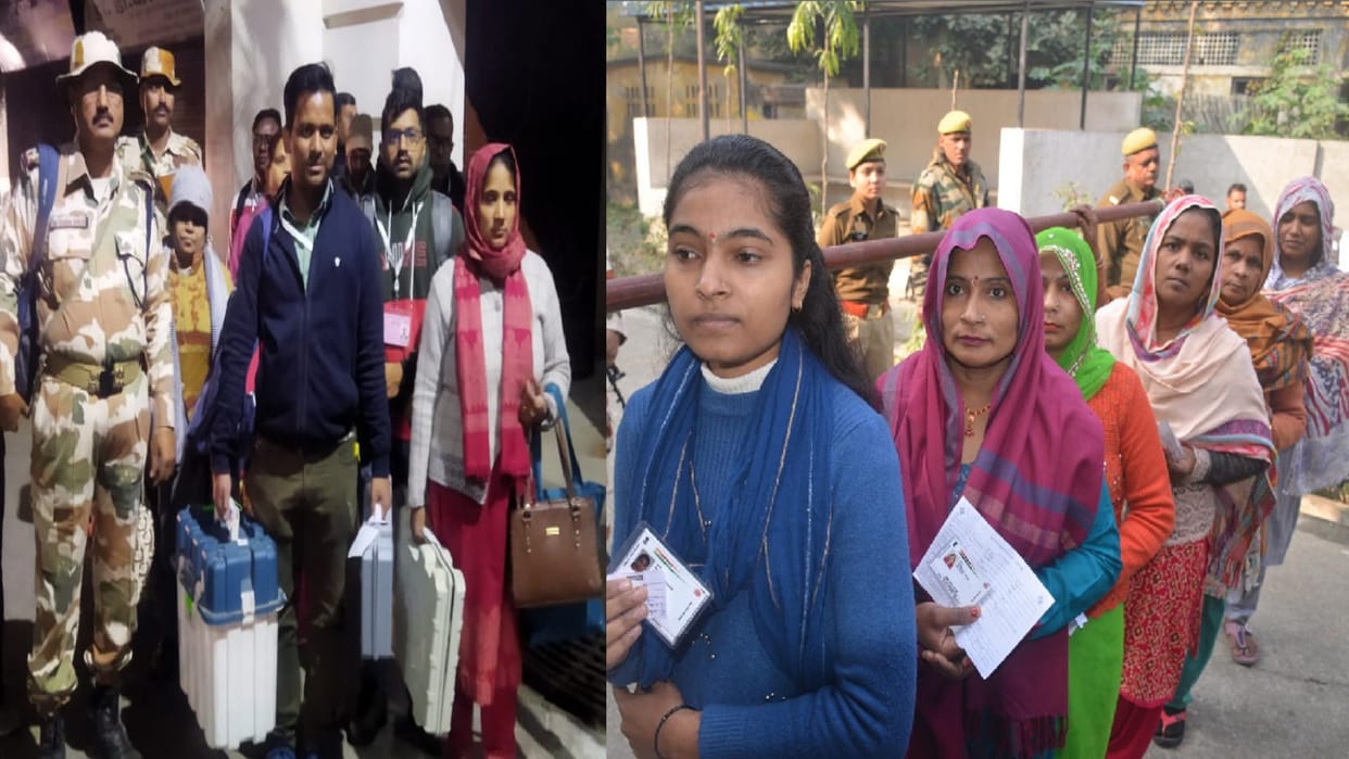 Khatauli By Election: voter will decide the luck of candidates today, fight in Bjp and SP rld alliance