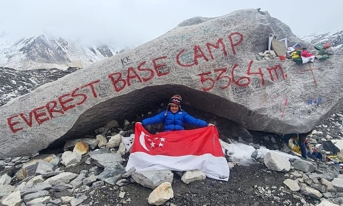 Indian-Origin Boy Becomes Youngest Singaporean To Reach Everest Base