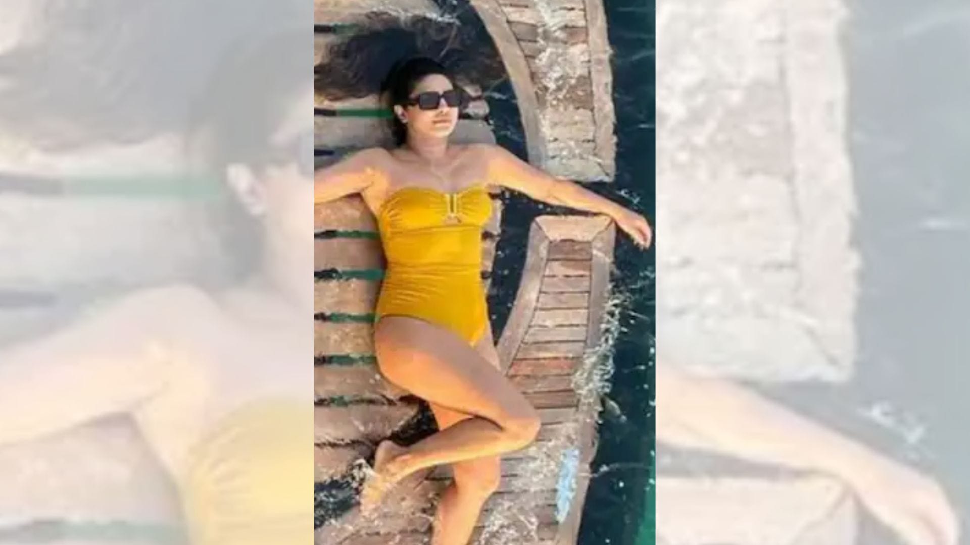Priyanka Chopra Weekend in Dubai See Actress Latest Instagram Viral Photos in Yellow Swimsuit