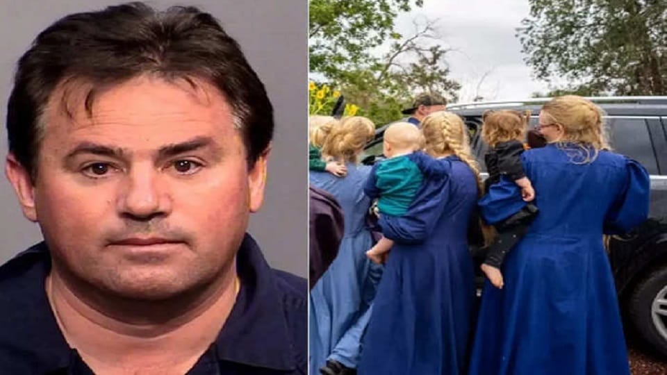 fbi Reaveal Man Samuel Bateman claiming to be a prophet had 20 wives and married his own teenage daughter