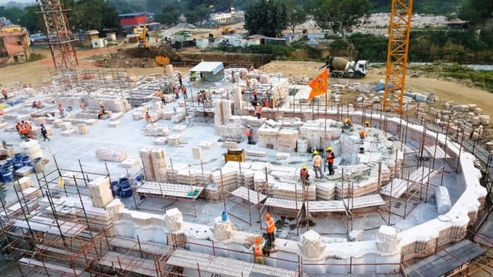 70 percent of Ram temple construction has been completed.