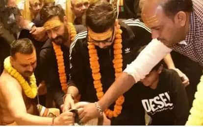 Actor Ajay Devgan attended Baba Darbar