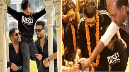 Actor Ajay Devgan attended Baba Darbar