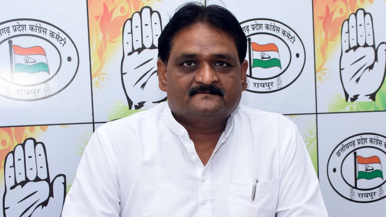 bhanupratappur by-election: congress targets brahmanand and bjp