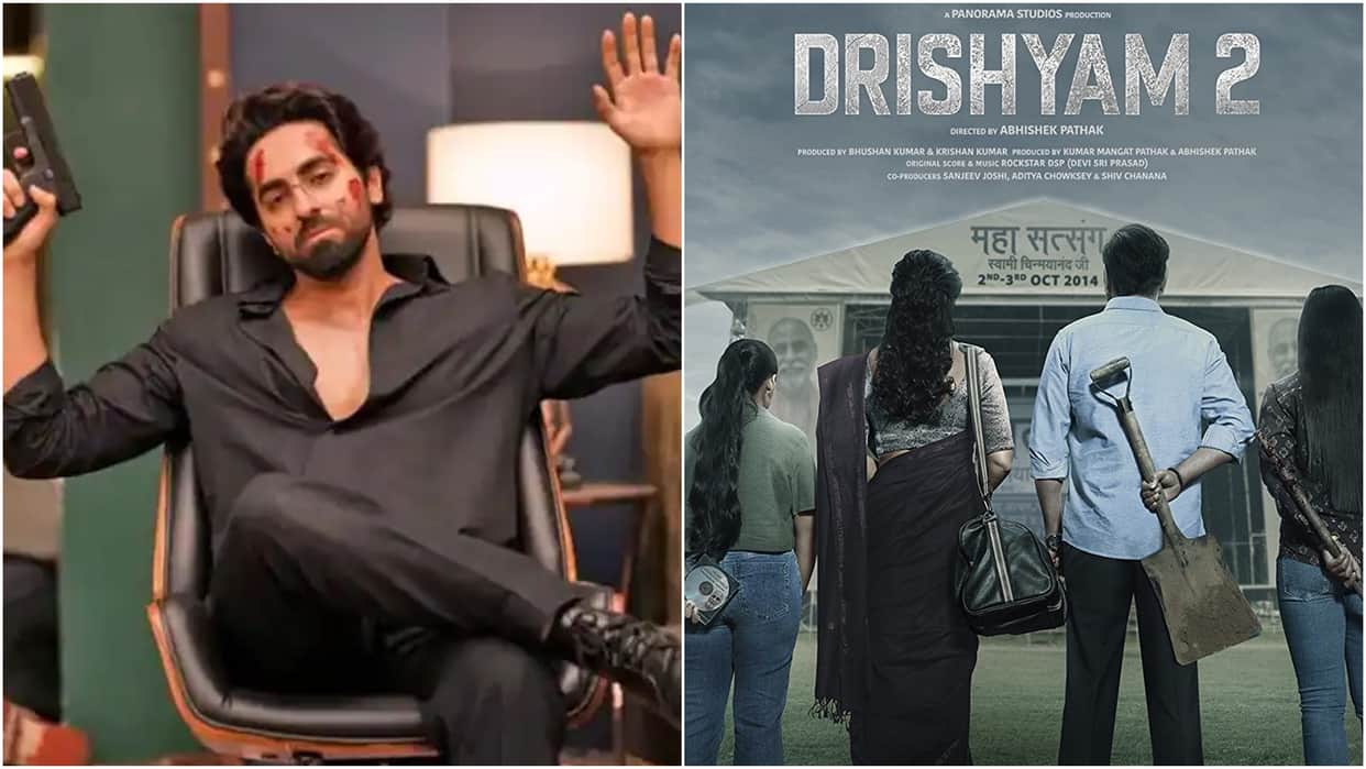 Monday box office report ayushmann khurrana an action hero ajay devgn drishyam 2 varun bhediya collection