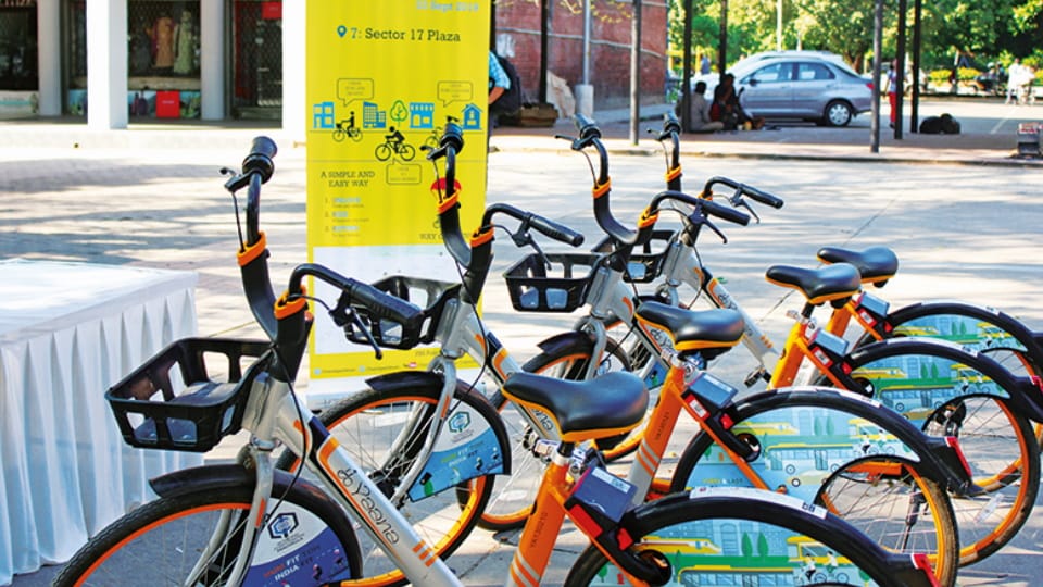 Representatives of 92 cities will see cycle sharing model of Chandigarh