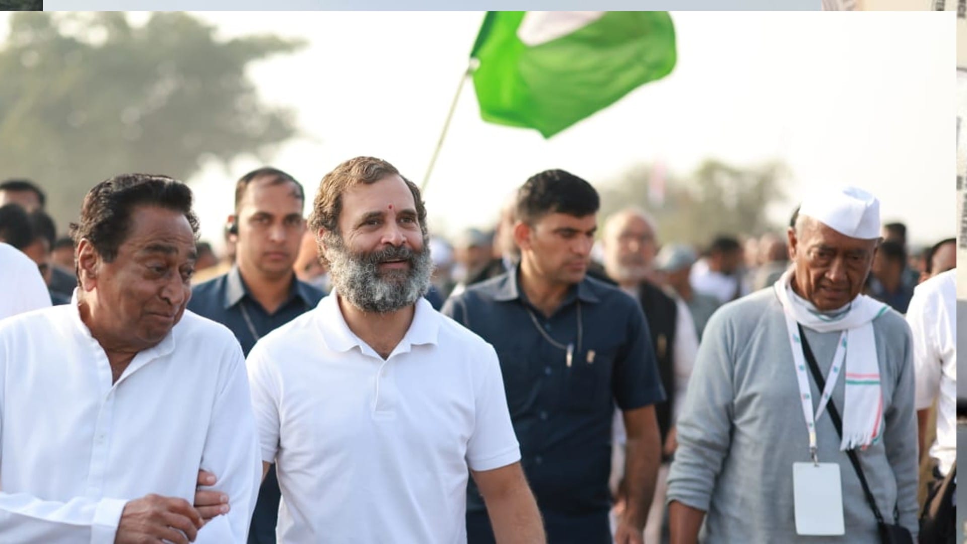 Rahul Gandhi did not give grade to Bharat Jodo Yatra in Madhya Pradesh, big leaders did not spend much money