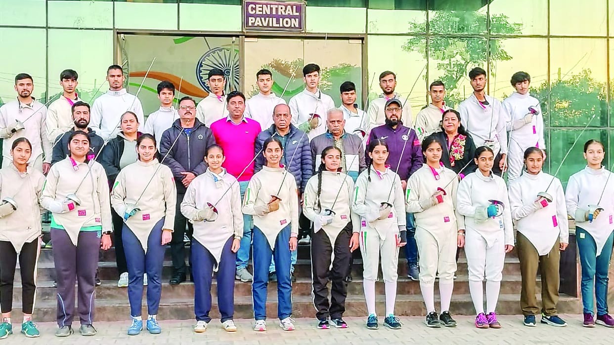 Jammu Kashmir 24 players selected for fencing championship to held in Maharashtra from December
